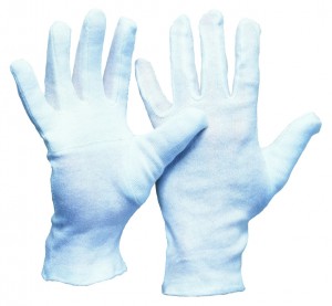 Baumwoll Reit Handschuhe weiß mit Grip verschiedene Größen Auswahl:XL 