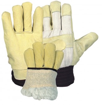 RL 1162 • Winterhandschuh • Polyacrylfutter im Handschuh •
Strickbund mit Moltonfutter • gelb • Damengröße


 