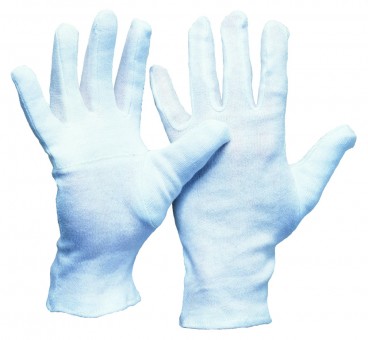 RL 1197 • Baumwoll-Trikot-Handschuh •
Innenhand und Daumen gedoppelt


 