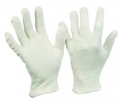 RL 1293 • Baumwoll-Trikot-Handschuh •
schwere Ausführung • rohweiß • Damengröße


 