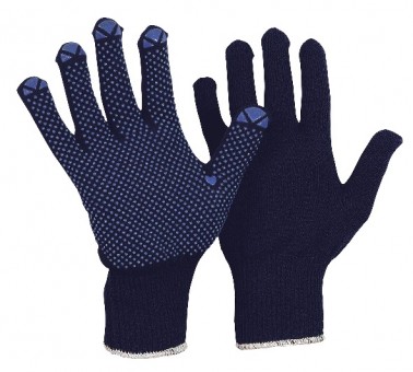 RL 1430 • Feinstrick-Montage-Handschuh •
blau • Nylon-Baumwolle • einseitig benoppt • CE CAT 2


 