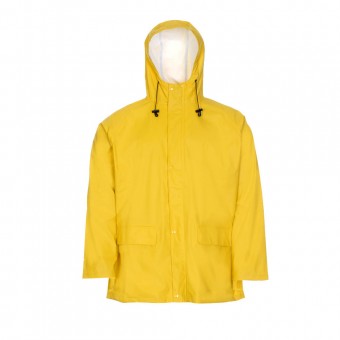 Regenjacke aus Stretch-PU •
Farbe: gelb


 