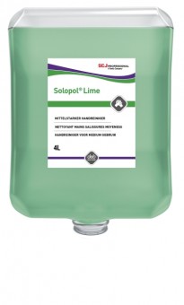 LIM4LTR Solopol® Lime 4 l
Handreiniger für mittelstarke LOTION Verschmutzungen


 