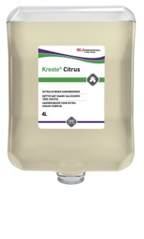 CIT4LTR Kresto® Citrus 4 l
Sehr starker Zitrus-Handreiniger


 