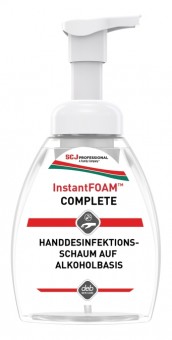 IFS250ML InstantFOAM® Complete 250 ml
Schaum-Handdesinfektionsmittel auf Alkoholbasis


 
