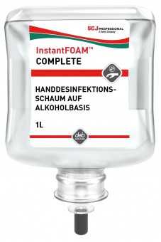 IFS1000ML InstantFOAM® Complete 1L
Schaum-Handdesinfektionsmittel auf Alkoholbasis


 