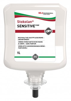 SSP1L Stokolan® SENSITIVE PURE 1 l
Regenerierende Creme für empfindliche Haut


 
