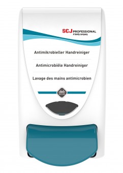 ANT1LDSMD Deb Cleanse Antibac 1000 Spender 1 l
Spender für antimikrobielle Handreiniger


 