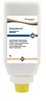 24666  Stokoderm® AQUA PURE 1.000 ml
Hautschutz gegen wässrige Arbeitsstoffe und zur Regeneration


 