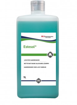 22308 Estesol® 1.000 ml
Hautreiniger für leichte Verschmutzungen


 