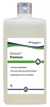 22350 Estesol® premium [PRAECUTAN® PLUS] 1.000 ml
Hautreiniger für leichte bis mittlere Verschmutzungen


 