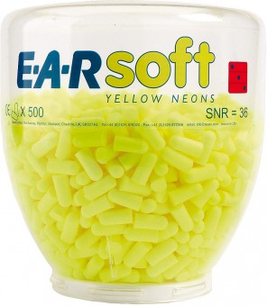 PD01002 • E-A-R Soft Yellow Neons Refill für
One-Touch-Spender • Aufsatz mit 500 Paar


 