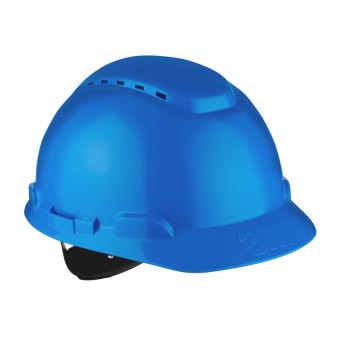 3M™ Schutzhelm H700-Serie H-700N-BB in Blau
belüftet mit  Ratsche und Kunststoffschweißband


 