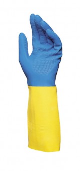ALTO 405, UVE 10 / VE 100
Latex/Neopren, Gerade Stulpe, Profil, 33cm, blau/gelb


 